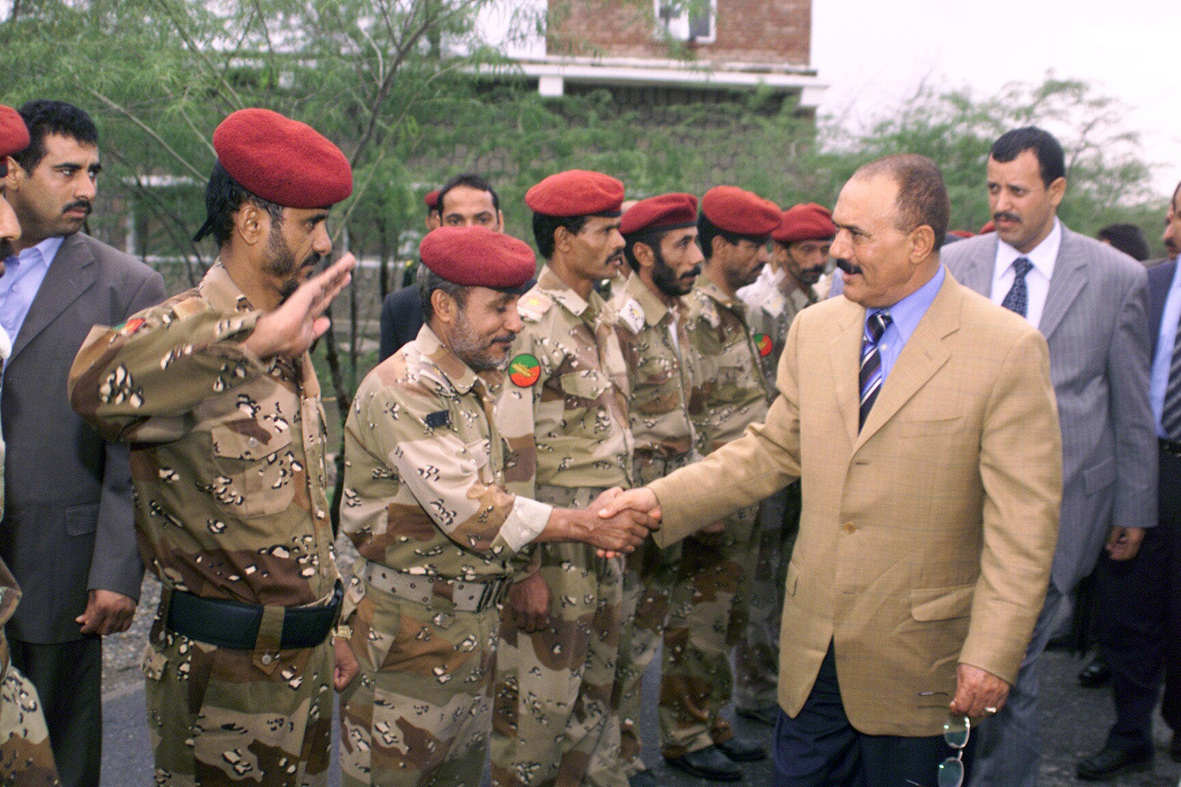 Saleh arrives in Taiz for inspection visit