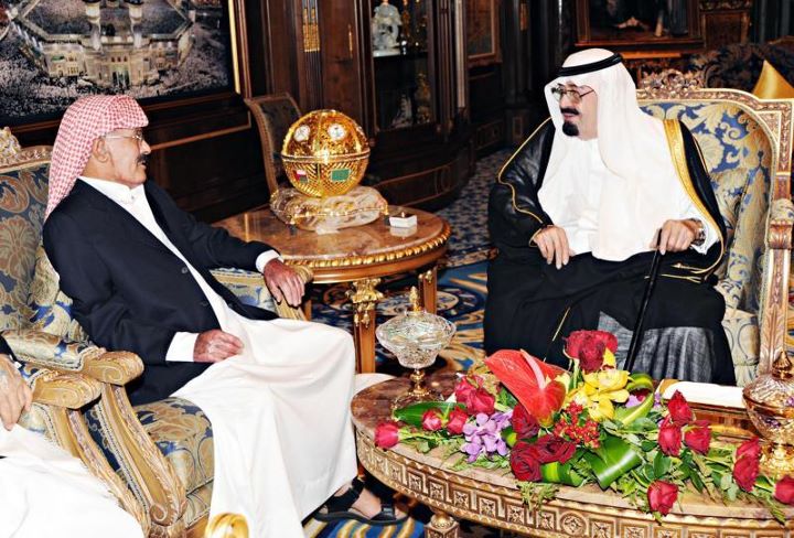 President Saleh, King Abdullah talk in Riyadh